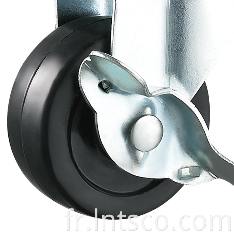 Light Duty Rubber Casters